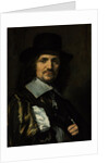 Portrait of the painter Jan Asselijn by Frans I Hals