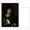 Portrait of the painter Jan Asselijn by Frans I Hals