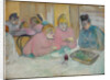 The Ladies in the Dining Room by Henri de Toulouse-Lautrec