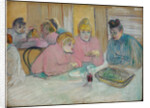 The Ladies in the Dining Room by Henri de Toulouse-Lautrec