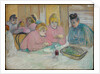 The Ladies in the Dining Room by Henri de Toulouse-Lautrec
