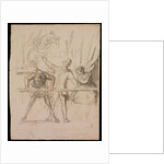 The Side-Show by Honoré Daumier