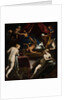 Hercules Expelling the Faun from Omphales Bed by Jacopo Tintoretto