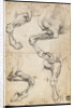 Studies of Horses Leg by Leonardo da Vinci