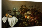 Still Life with Fruit and Roemer by Pieter Claesz