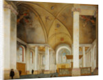 The Nieuwe Kerk in Haarlem by Pieter Saenredam