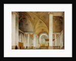 The Nieuwe Kerk in Haarlem by Pieter Saenredam