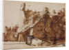 Farmhouse in Sunlight by Rembrandt van Rhijn