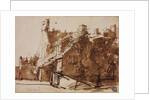 Farmhouse in Sunlight by Rembrandt van Rhijn