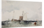 At the English Coast by Richard Parkes Bonington
