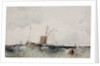 At the English Coast by Richard Parkes Bonington