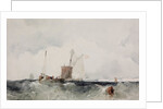 At the English Coast by Richard Parkes Bonington