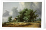 Road in the Dunes with a Carriage by Salomon Jacobsz van Ruisdael