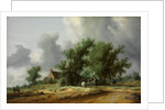 Road in the Dunes with a Carriage by Salomon Jacobsz van Ruisdael