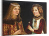 Wedding portrait of Ladislaus the Posthumous and Magdalena of Valois by Anonymous