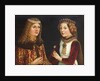 Wedding portrait of Ladislaus the Posthumous and Magdalena of Valois by Anonymous