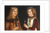 Wedding portrait of Ladislaus the Posthumous and Magdalena of Valois by Anonymous