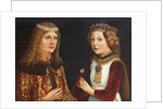 Wedding portrait of Ladislaus the Posthumous and Magdalena of Valois by Anonymous