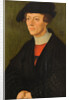 Portrait of a 19-year-old young man in black clothes by Lucas Cranach the Elder