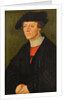 Portrait of a 19-year-old young man in black clothes by Lucas Cranach the Elder