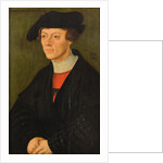 Portrait of a 19-year-old young man in black clothes by Lucas Cranach the Elder