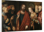 Christ and the Woman Taken in Adultery by Lucas Cranach the Elder