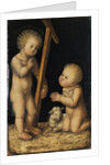 Christ and John the Baptist as Children by Lucas Cranach the Elder