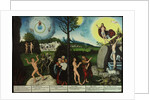 Damnation and Redemption. Law and Grace by Lucas Cranach the Elder