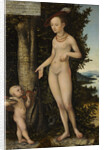 Venus with Cupid the Honey Thief by Lucas Cranach the Elder