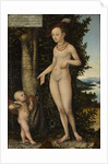 Venus with Cupid the Honey Thief by Lucas Cranach the Elder