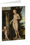 Venus with Cupid the Honey Thief by Lucas Cranach the Elder