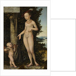Venus with Cupid the Honey Thief by Lucas Cranach the Elder