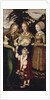 Altarpiece with the Martyrdom of Saint Catharine, left wing: The Saints Dorothea, Agnes and Cunigund by Lucas Cranach the Elder