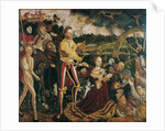 Altarpiece with the Martyrdom of Saint Catharine, central panel by Lucas Cranach the Elder