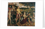Altarpiece with the Martyrdom of Saint Catharine, central panel by Lucas Cranach the Elder