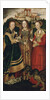 Altarpiece with the Martyrdom of Saint Catharine, right wing: The Saint Barbara, Ursula and Margaret by Lucas Cranach the Elder