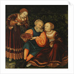 Lot and his Daughters by Lucas Cranach the Elder