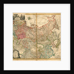 Map of Russia by Johann Baptist Homann