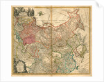 Map of Russia by Johann Baptist Homann