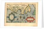 Map of Livonia (Die custe va Lijfflandt met de eijlanden daer beneffens...) by Lucas Jansz. Waghenaer