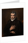 Portrait of Juan de Ávila by Dominico El Greco