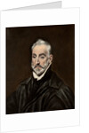 Portrait of Antonio de Covarrubias y Leiva by Dominico El Greco