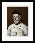 Portrait of Diego de Covarrubias y Leiva by Dominico El Greco