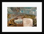 View and Plan of Toledo by Dominico El Greco