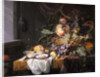 Still Life with fruit and oysters by Jacob van Walscapelle