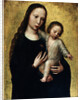 The Virgin Mary with the Child Jesus in a Shirt by Ambrosius Benson