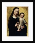 The Virgin Mary with the Child Jesus in a Shirt by Ambrosius Benson