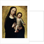 The Virgin Mary with the Child Jesus in a Shirt by Ambrosius Benson