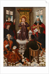 Christ among the Doctors by Diego de la Cruz
