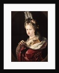 Portrait of Queen Maria Luisa of Savoy by Miguel Jacinto Meléndez